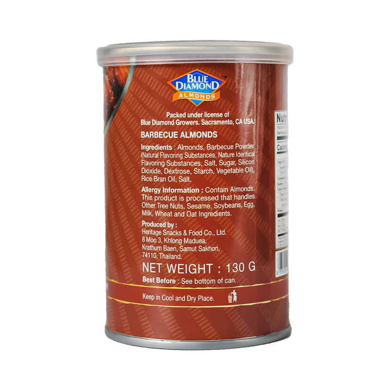 Blue Diamond Nuts Roasted Almond Barbecue 130g