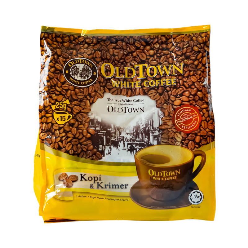 Old Town White Coffee Kopi And Krimer 25g x 15's