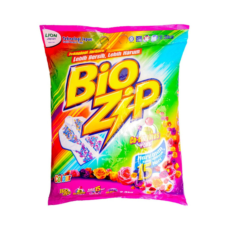 Bio Zip Detergent Powder Rose 2.3kg