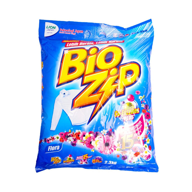 Bio Zip Detergent Powder Flora 2.3kg