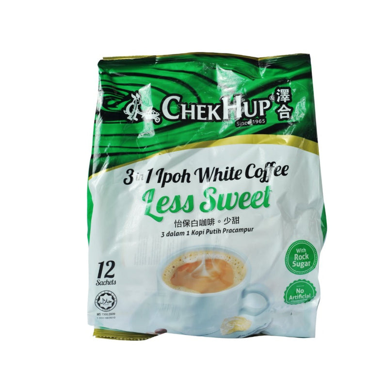 Chek Hup 3in1 White Coffee Less Sweet 35g x 12's