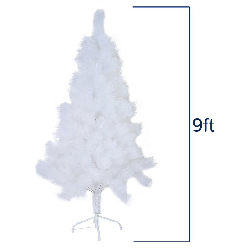 Ideal Living Neddle Pine Christmas Tree White