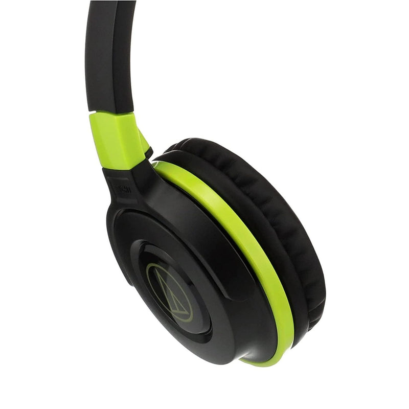 Audio Technica Portable Headphone - Black/Green