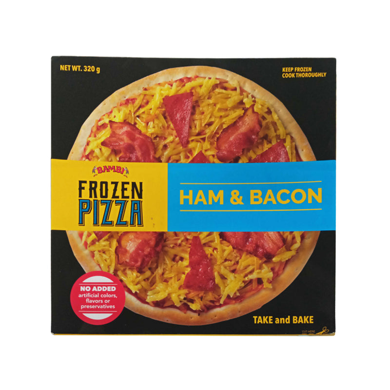 Bambi Frozen Pizza Ham And Bacon 320g