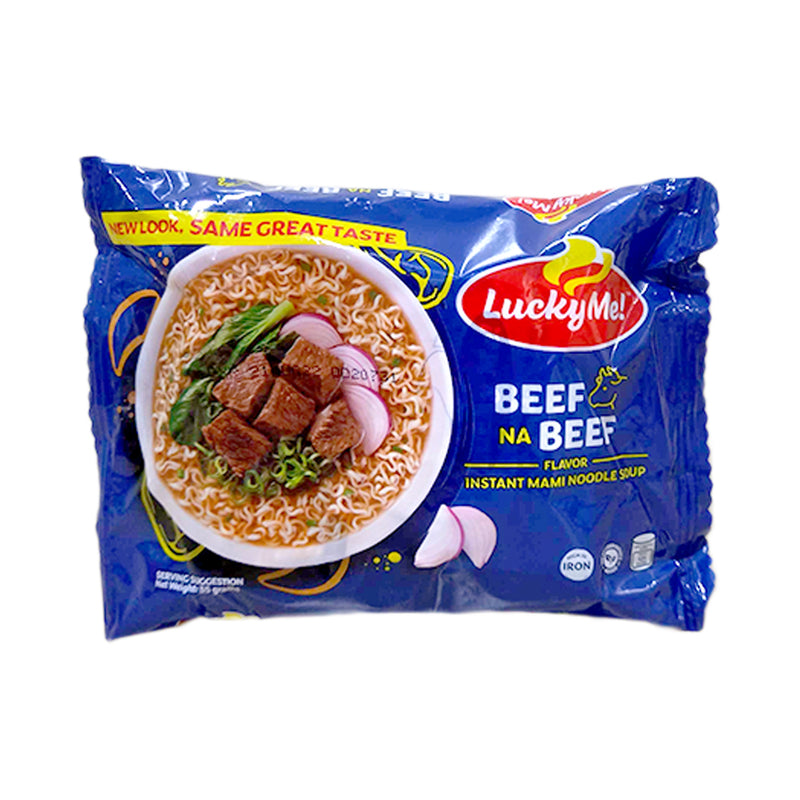 Lucky Me Instant Noodles Beef 55g