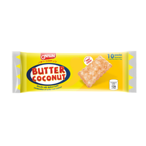 Nissin Butter Coconut Biscuits 25g x 10's