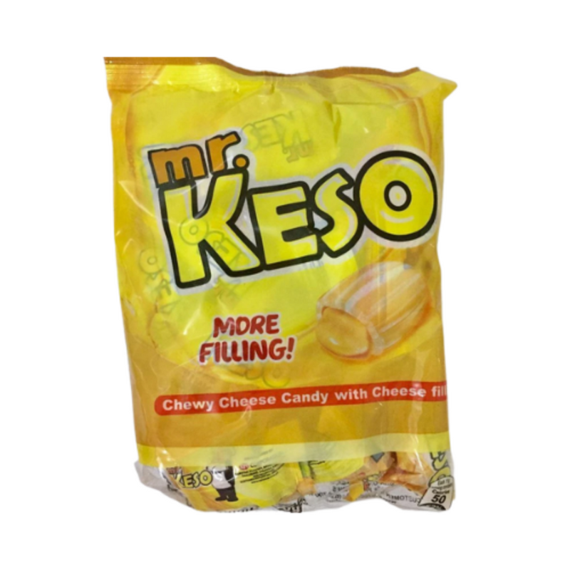Mr. Keso Chewy Candy Cheese Filling 20's