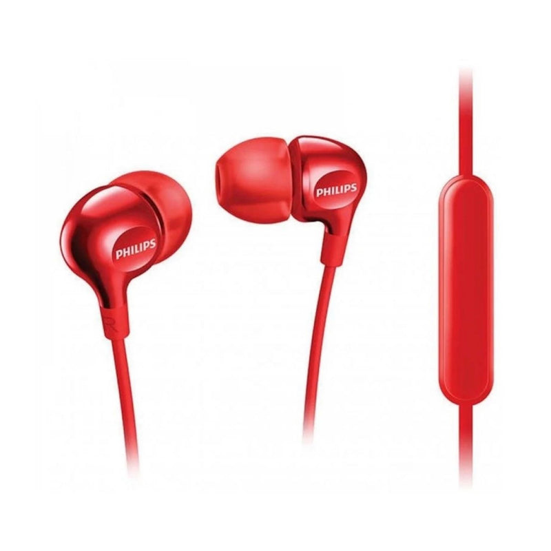Philips Compact In-Ear Design with Mic - Red