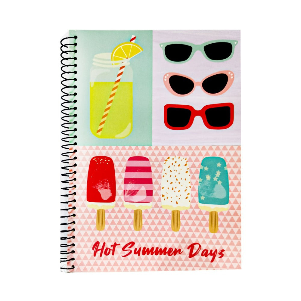 Spring Leaf 685 Spiral Notebook Summer Lovin 80LVS