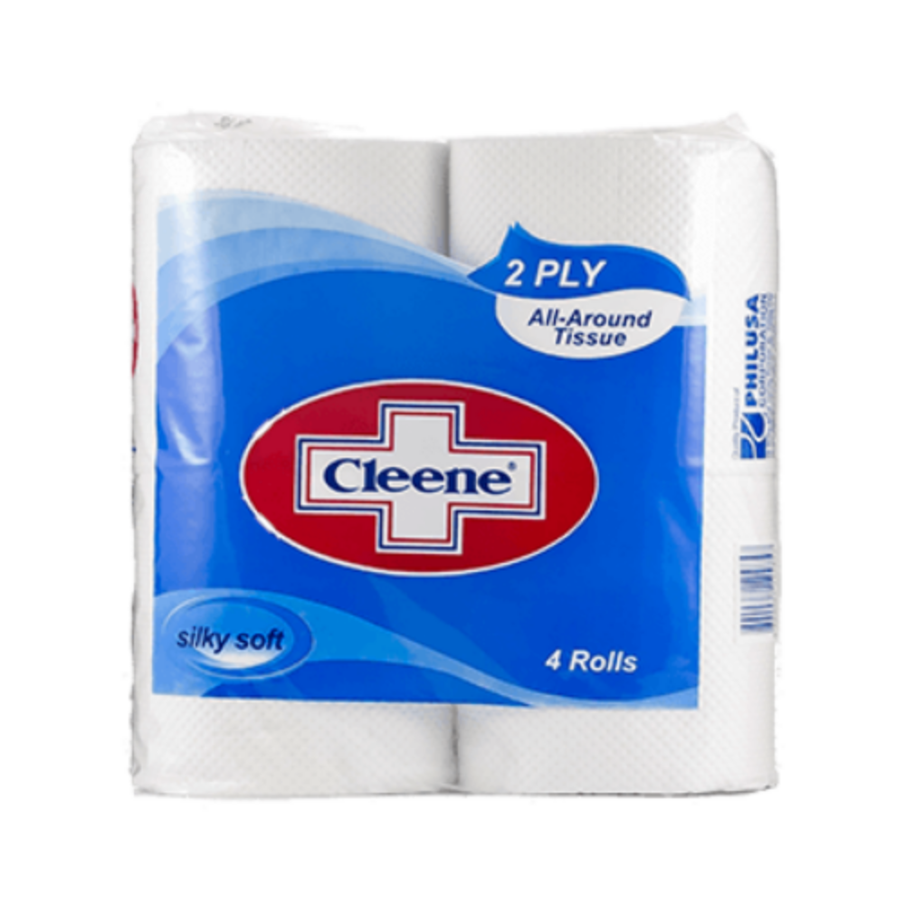Clenz Tissue Cleene Silky Soft Tissue 2Ply 4's