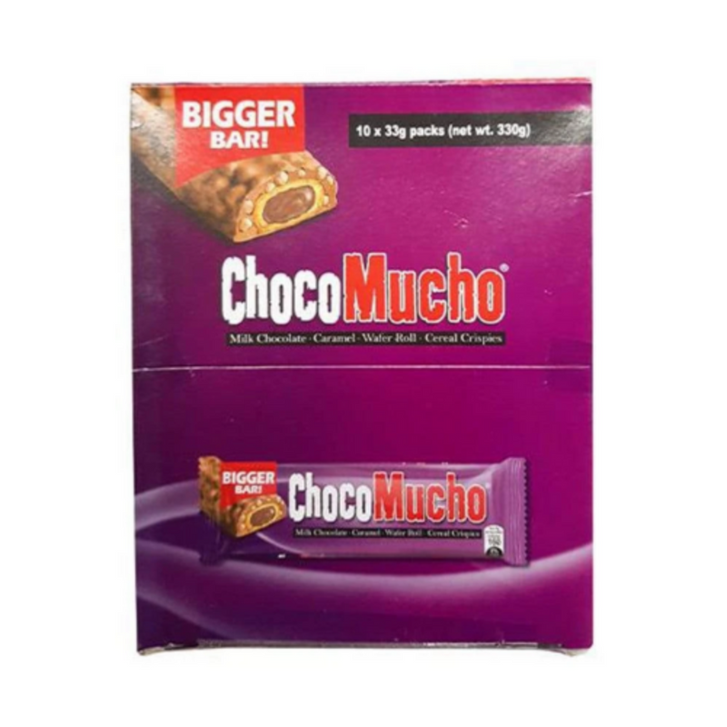 Choco Mucho Wafer Roll Original Choco 30g x 10's