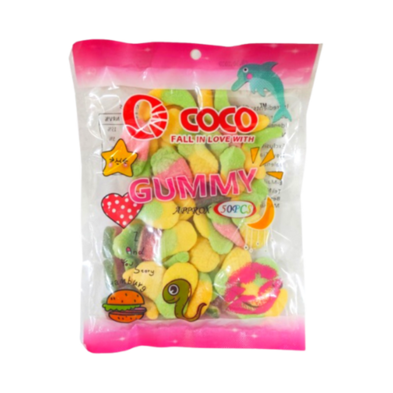 Coco Gummy Candy Assorted 50's