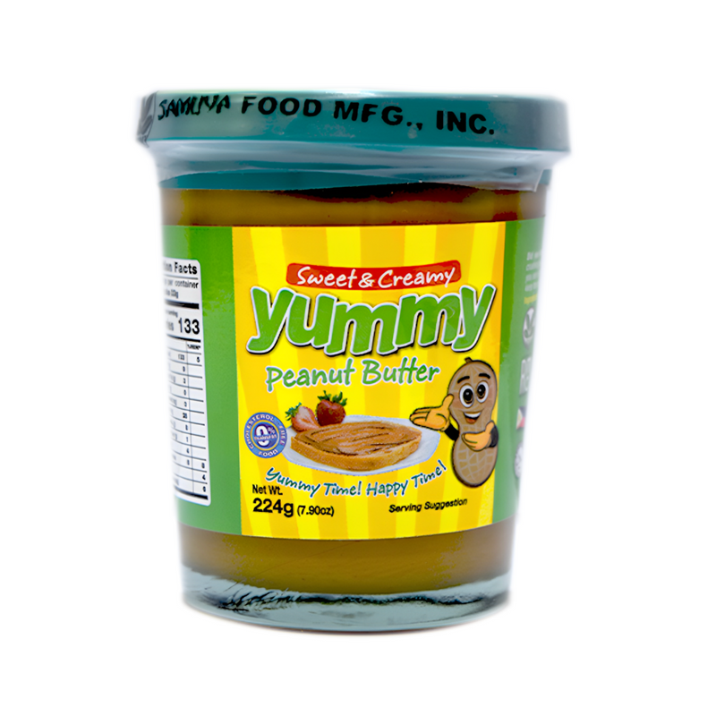 Yummy Peanut Butter Spread Glass 224g