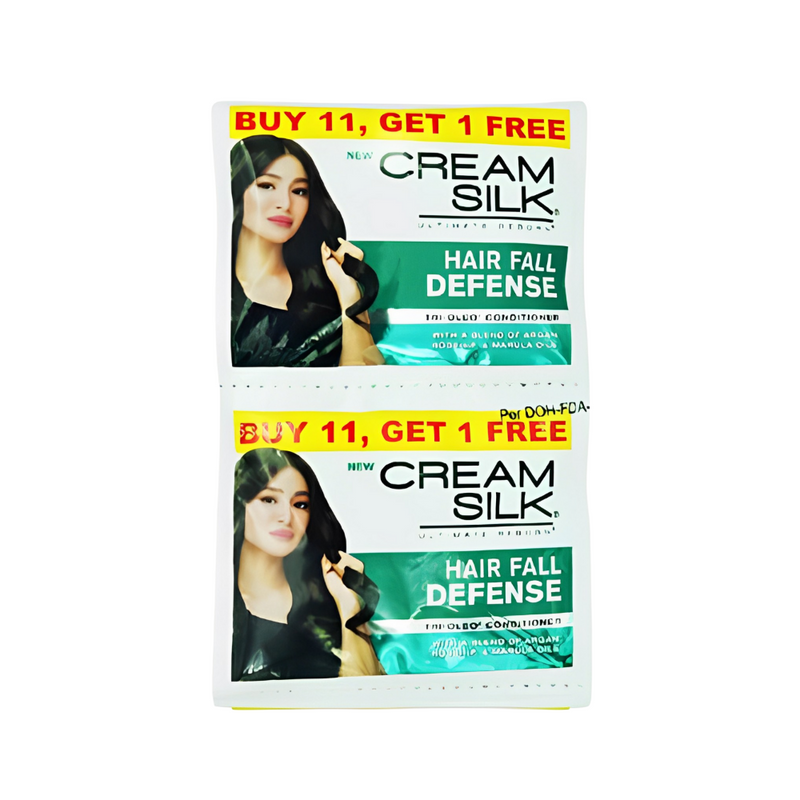 Cream Silk Ultimate Reborn Hair Fall Defense Tri-Oleo Conditioner 11ml 11's + Get 1 Free