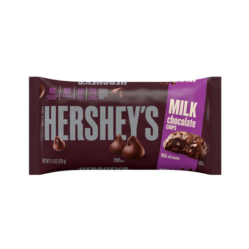 Hershey's Milk Chocolate Chips 326g