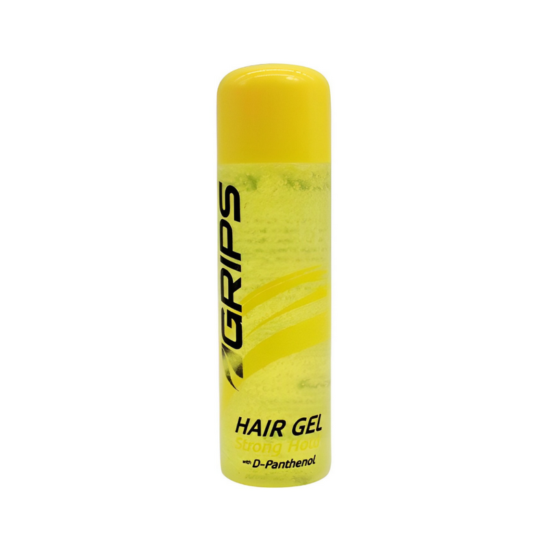 Grips Hair Styling Gel Strong Hold Yellow 60g