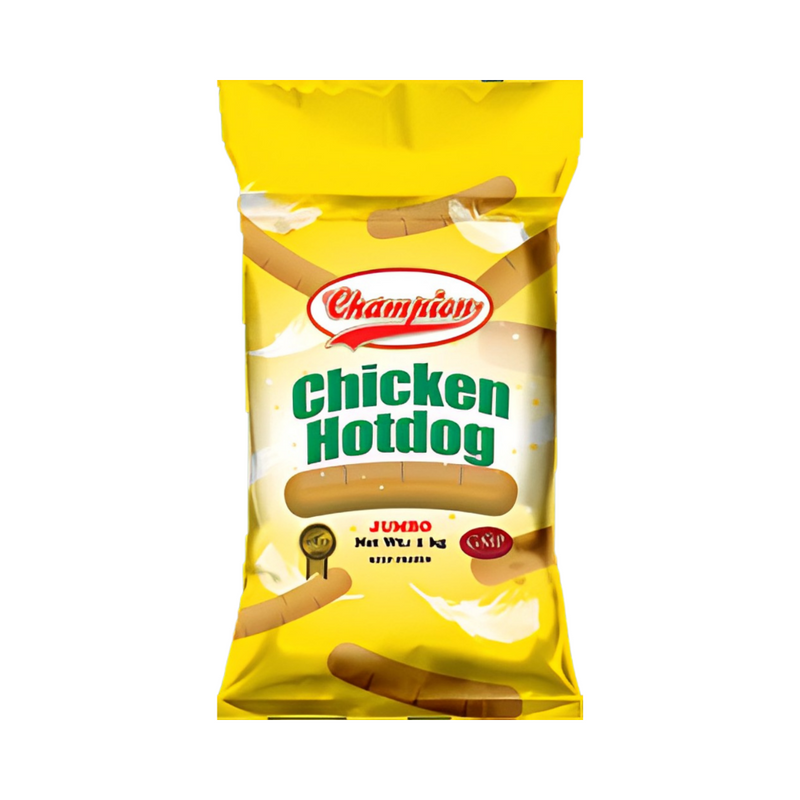 Champion Chicken Hotdog Jumbo 1kg