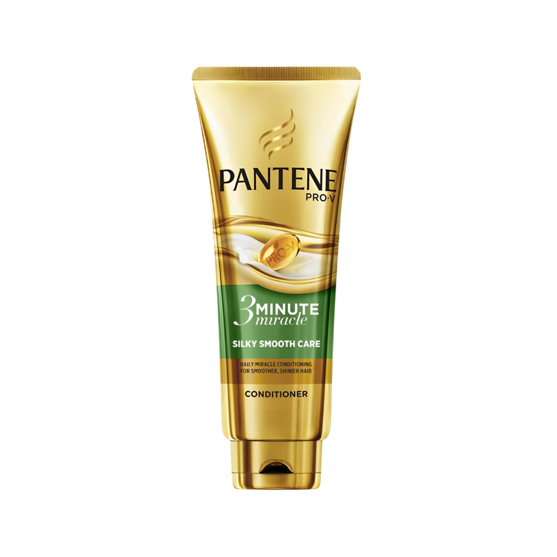 Pantene 3 Minute Miracle Conditioner Silky Smooth Care 300ml