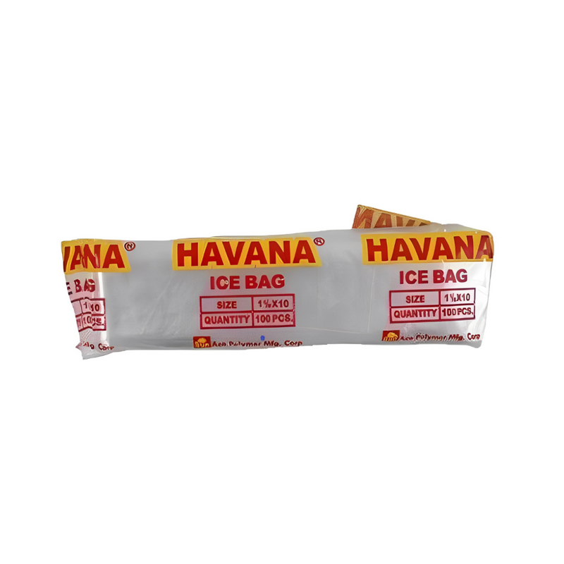 Havana PE Ice Bag 1 1/8 x 10 100's