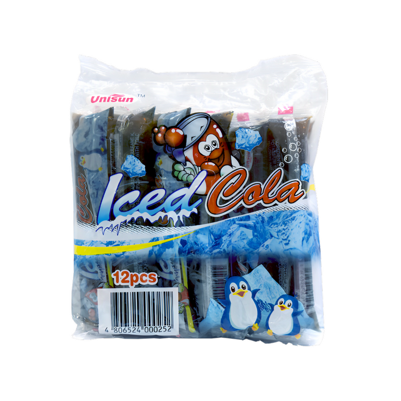Unisun Iced Cola Ice Candy 12's