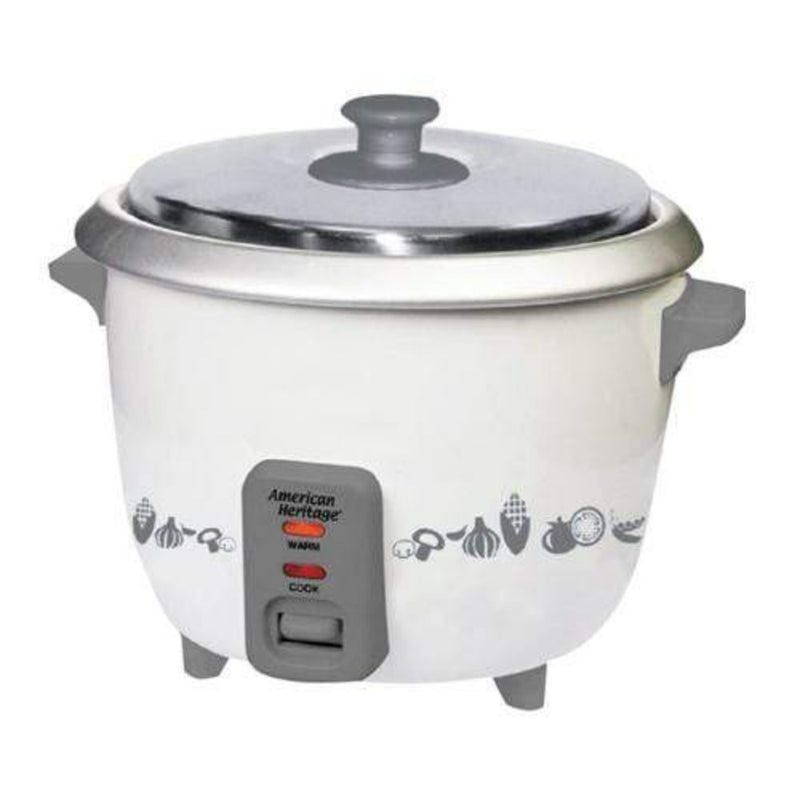 American Heritage Stainless Cover Rice Cooker 1.8L