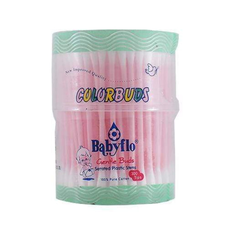 Babyflo Color Buds Pink 300 Tips