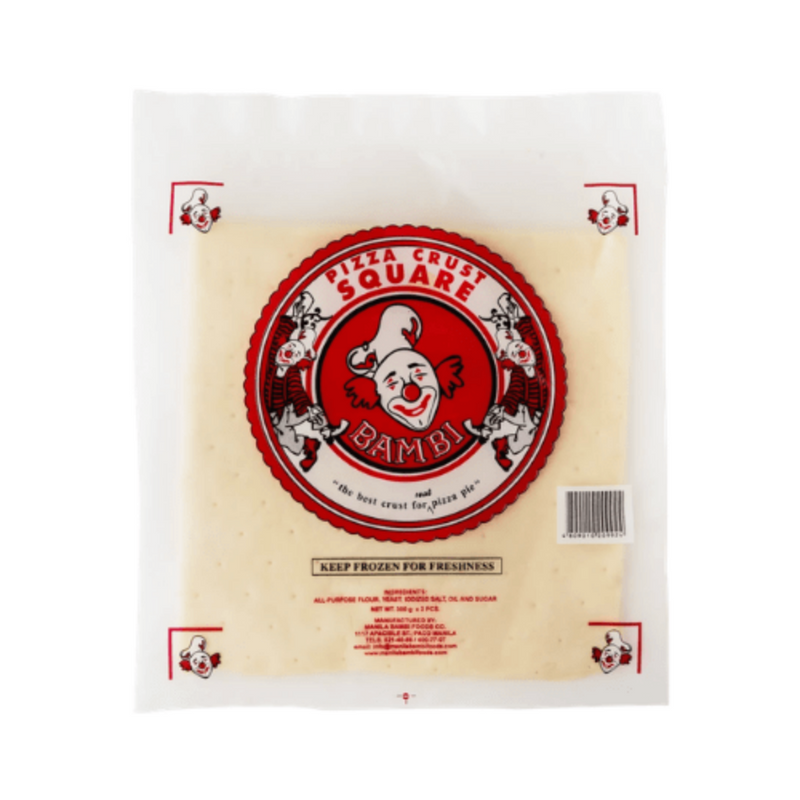 Bambi Frozen Bambi Pizza Crust  Square 300g
