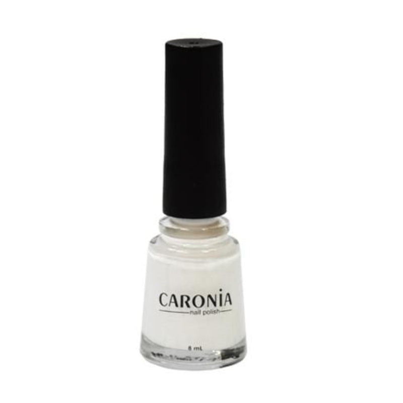 Caronia Health and Beauty White Satin / 8ml Caronia Nail Polish Mini Regular