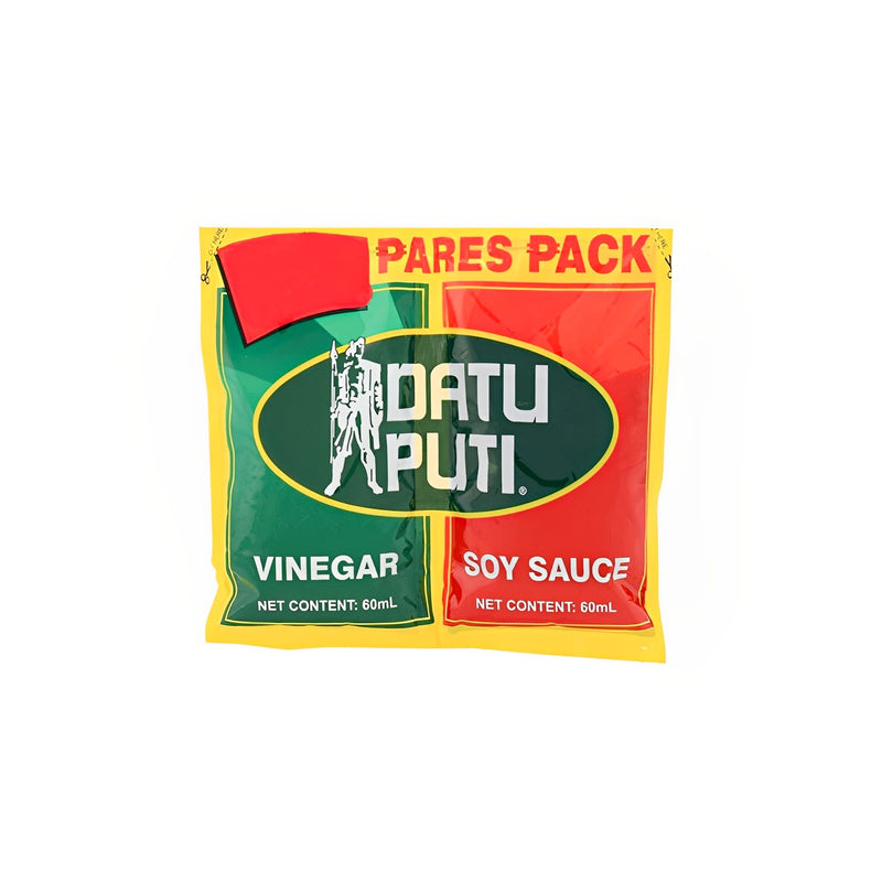 Datu Puti Vinegar And Soy Sauce Duo Sachet 60ml