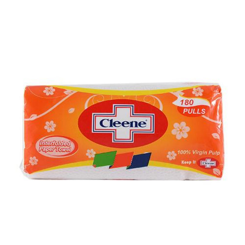 Cleene House Care Cleene Interfolded Paper Towel 180 Pulls