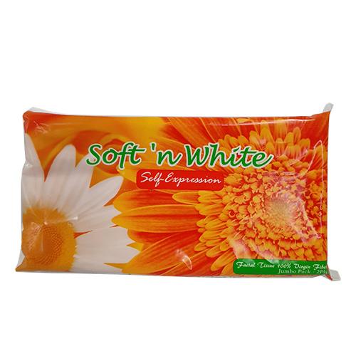 Extra House Care Extra Soft 'n White Jumbo Pack 2ply 75pulls 150sheets