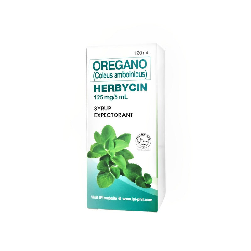 Herbycin Oregano 125mg/5ml Syrup120ml