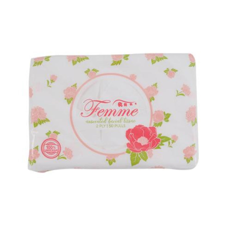 Femme House Care Femme Facial Tissue  Travel Pack 50pulls