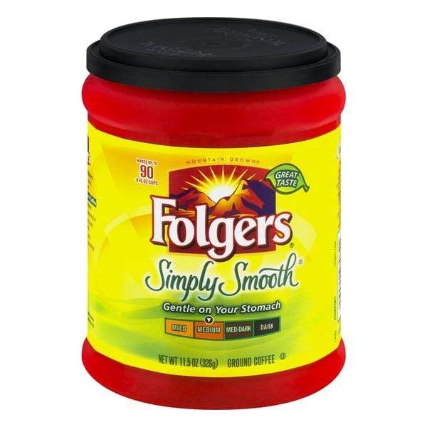 Folger S Breakfast Drinks Folgers Coffee Simply Smooth 11.5oz - DELISTED