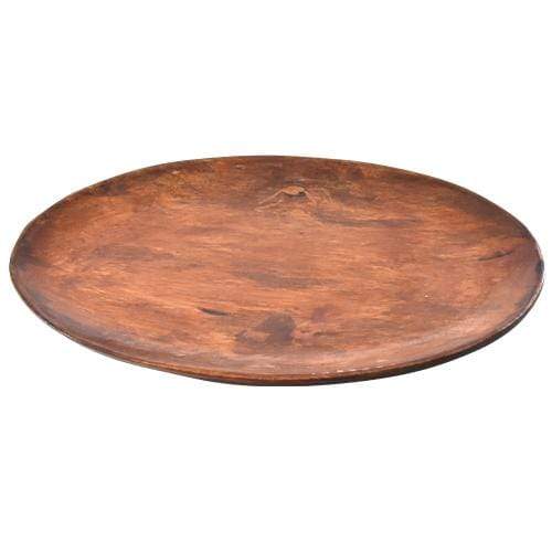 KCC Household Oval Wooden Plate 10"