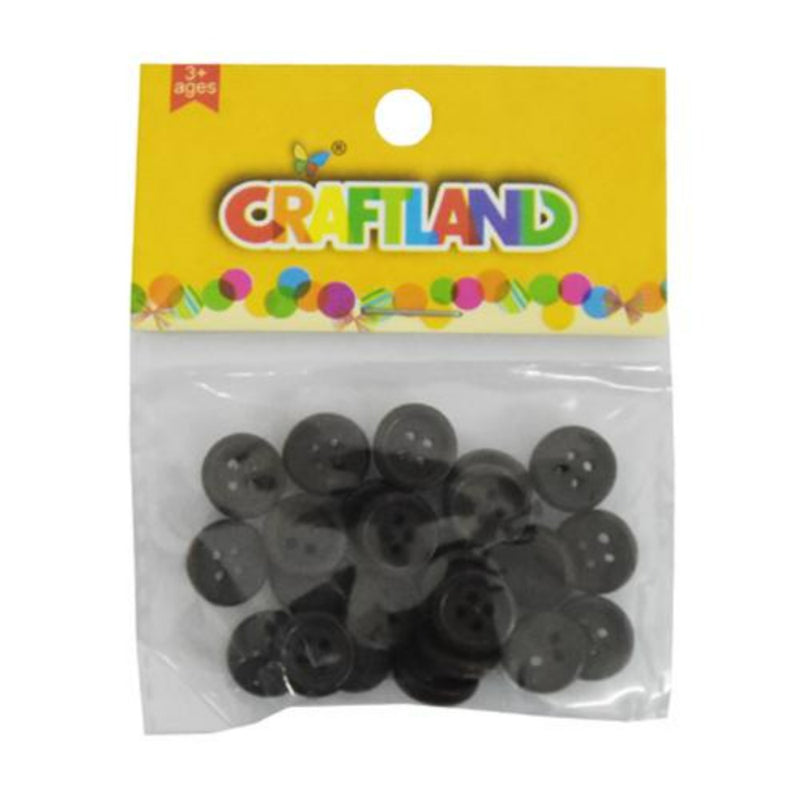 kcc School And Office Supplies Craftland Wooden Button 24's