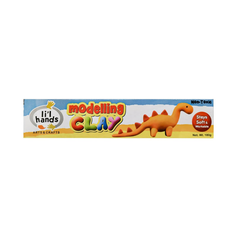 Lil Hands Modelling Bar Clay Neon Orange 180g