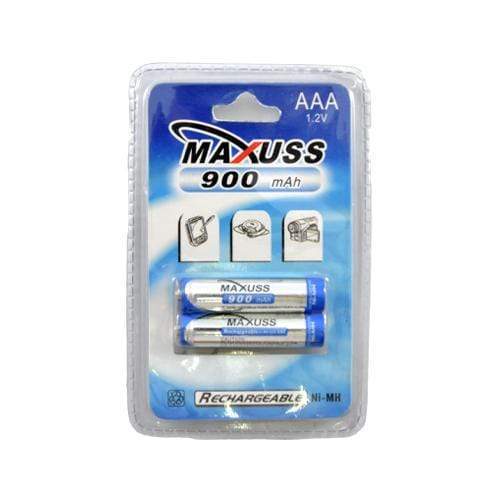 Maxuss Electronics Maxuss Rechargeable Battery AAA 900MAH 2's