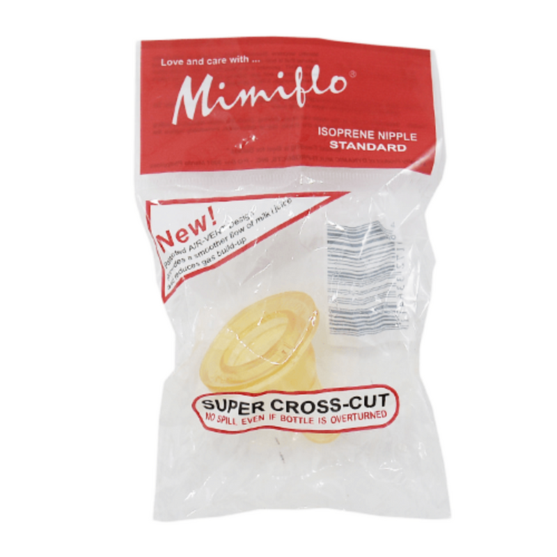 Mimiflo Baby Care Mimiflo Iso Nipple  Cross Cut