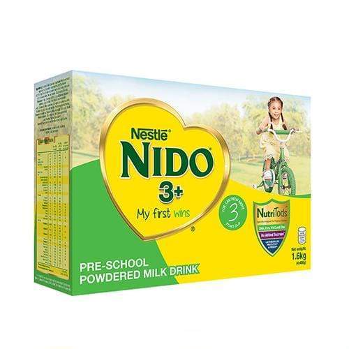 Nido Baby Food Nido Growing Up Milk 3+ With Prebiotics 1.6Kg