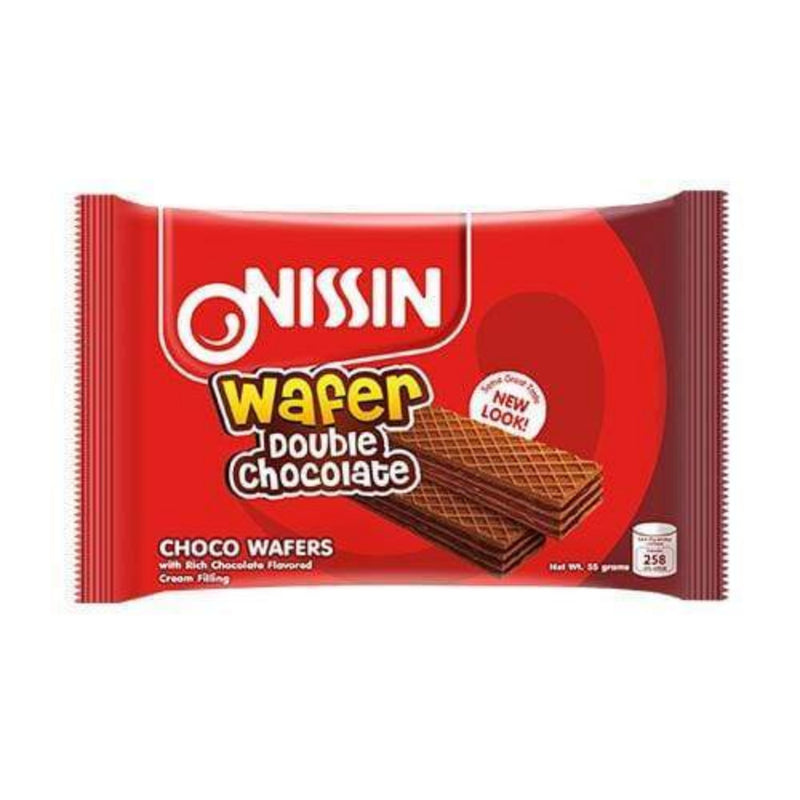 Nissin Biscuits Nissin Wafer Double Chocolate 55g