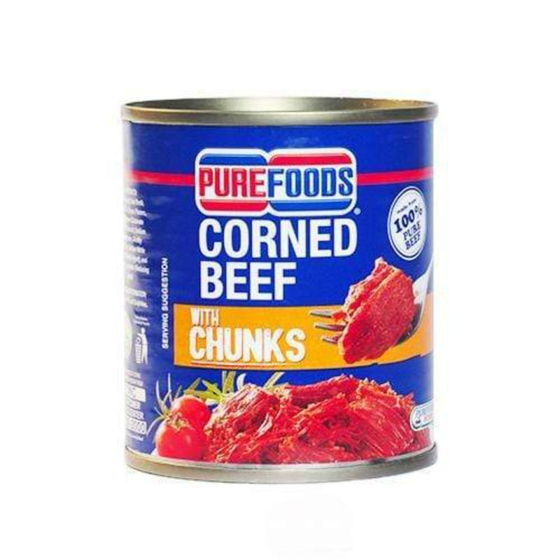 Purefoods Canned Meat Purefoods Corned Beef w/ Chunks 210g