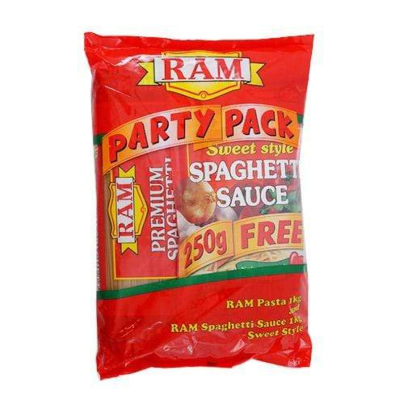 Ram Pasta Ram Bundle Pack Pasta and Spaghetti Sauce 1kg