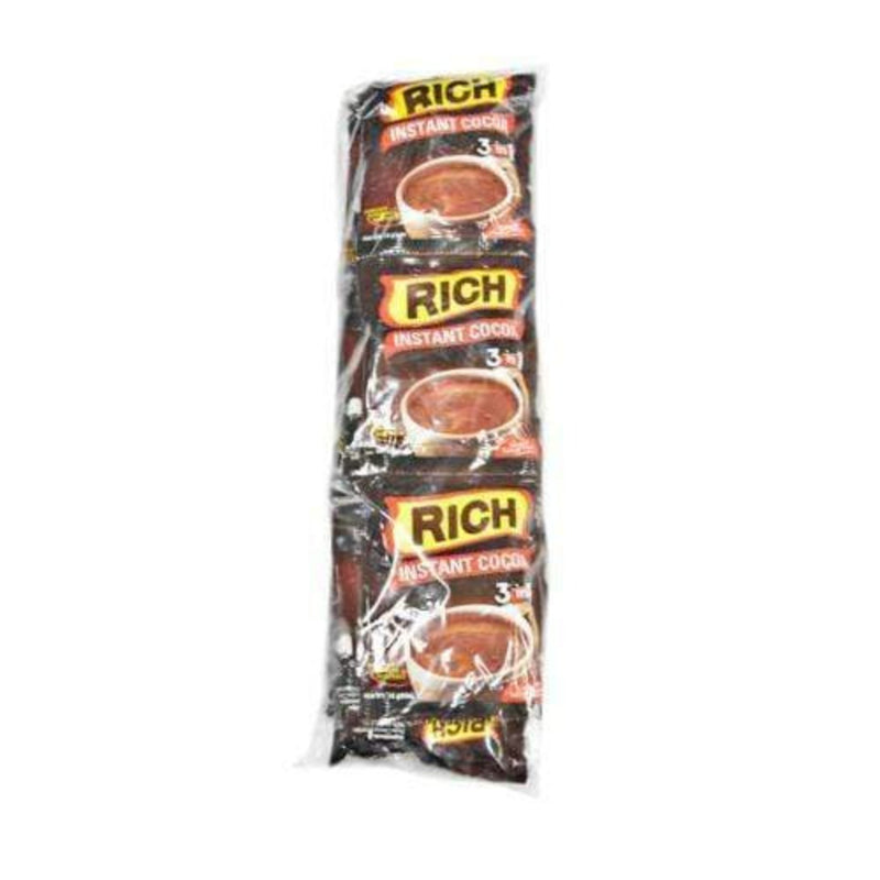 Rich Breakfast Drinks Rich Instant Cocoa 3 in 1 16g