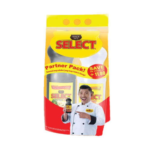 Select Partner Pack (Soy Sauce 1L + Sukang Puti 1L)